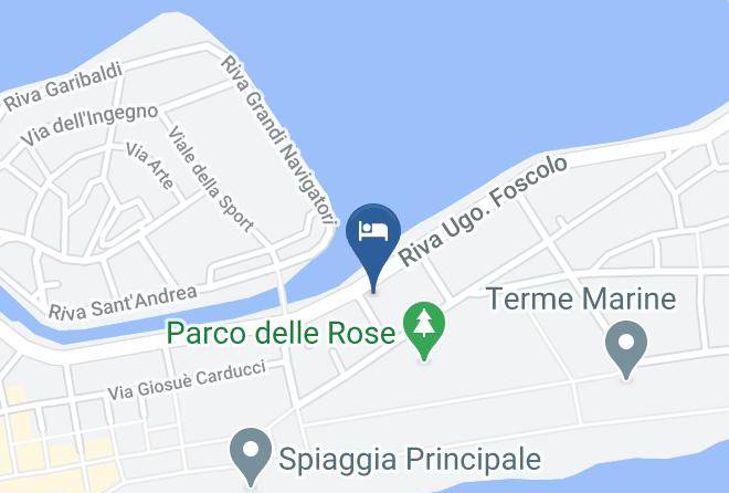 Gorizia - Hotel Carol Grado Maps