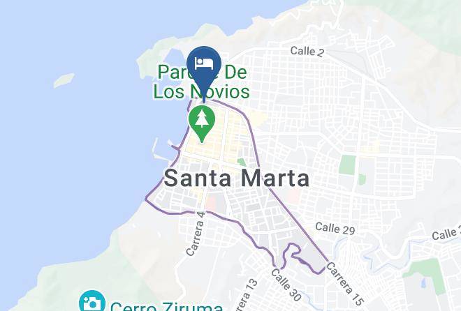 Santa Marta - Hotel Carolina Del Mar Maps