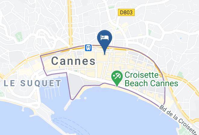 Maritime Alps - Hotel Carolina Maps