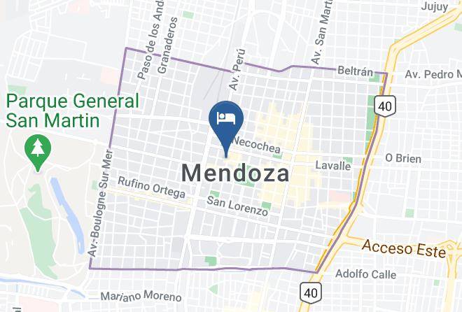 Mendoza - Hotel Carollo Gold Maps