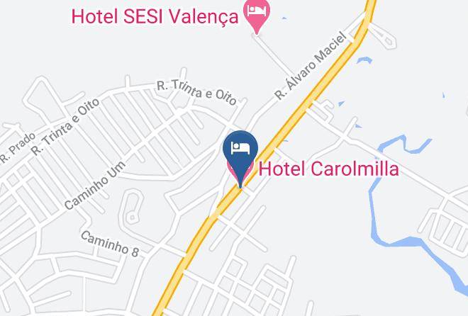 Valenca - Hotel Carolmilla Maps