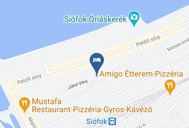 Siofok - Hotel Carpe Diem Maps