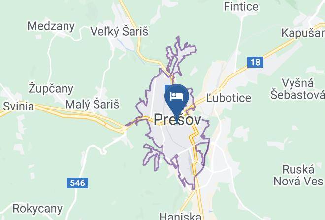 Presov - Hotel Carpe Diem Sro Maps