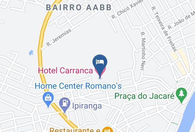 Santa Maria Da Vitoria - Hotel Carranca Maps