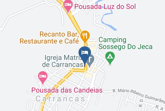 Carrancas - Hotel Carrancas Maps