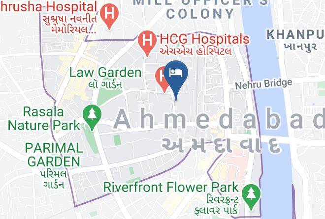 Ahmadabad - Hotel Carrefour Maps