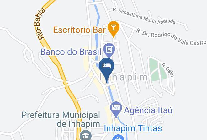 Inhapim - Hotel Carreiro Em Inhapim Mg Maps