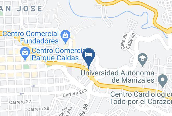 Manizales - Hotel Carretero Maps