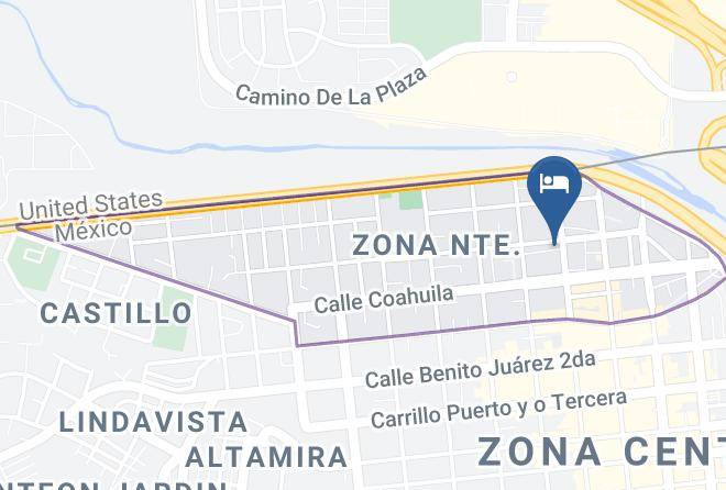 Hotel Carrillo Map