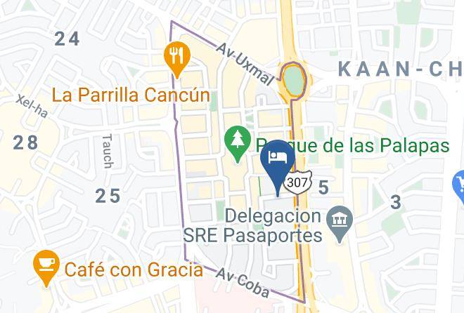 Benito Juarez - Hotel Carrillos Maps