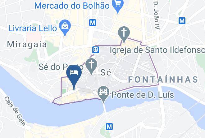 Vitoria - Carris Hotels Porto Ribeira Maps