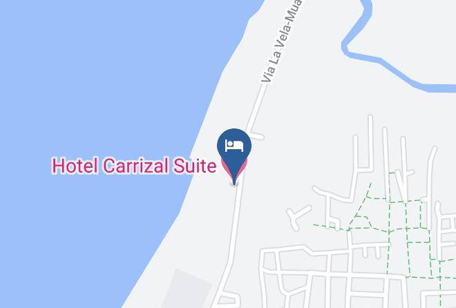 Hotel Carrizal Suite Map - Falcon - Colina