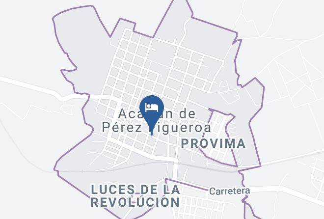 Acatlan De Perez Figueroa - Hotel Carrizales Maps