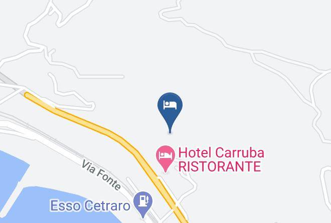 Cosenza - Hotel La Carruba Maps