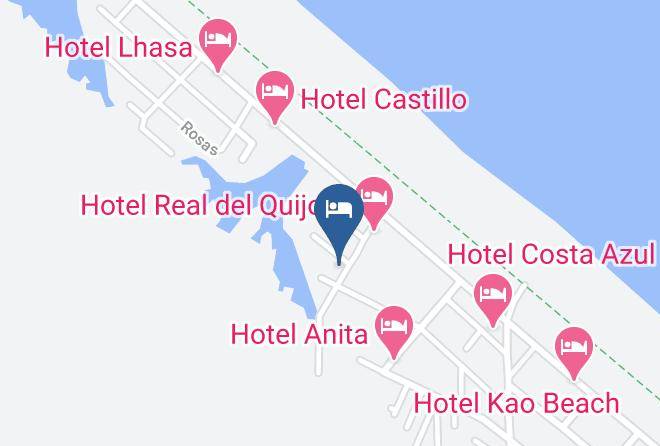 Tecolutla - Hotel Carrusel Maps