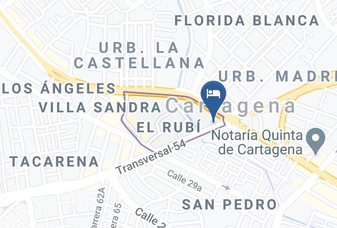 Cartagena De Indias - Hotel Cartagena Dc Maps