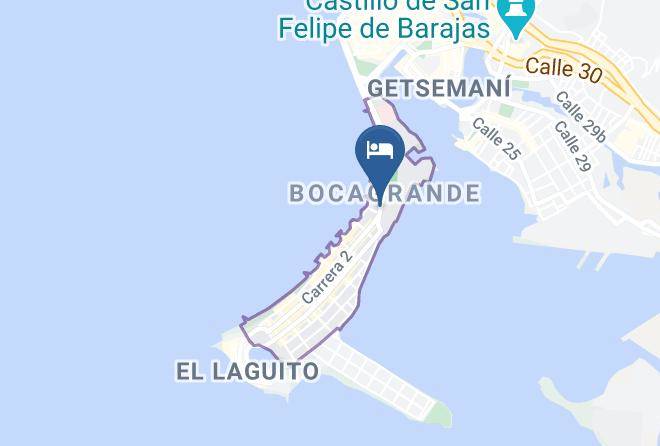 Cartagena De Indias - Hotel Cartagena Premium Maps