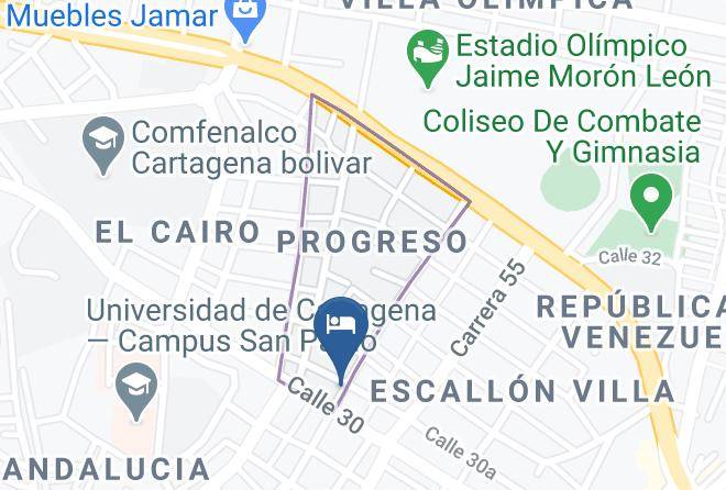 Cartagena De Indias - Hotel Cartagena Real Maps