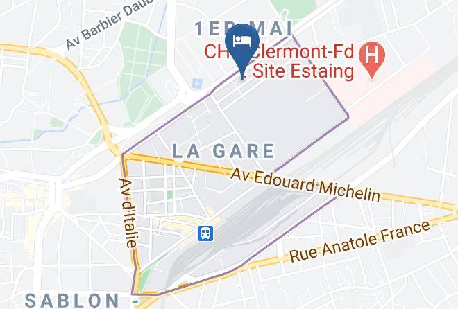 Puy De Dome - Hotel Cartier Maps