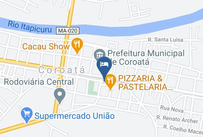 Coroata - Hotel Carvalho Ii Maps