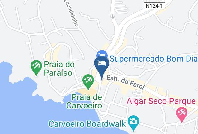 Lagoa - Hotel Carvoeiro Plaza Maps