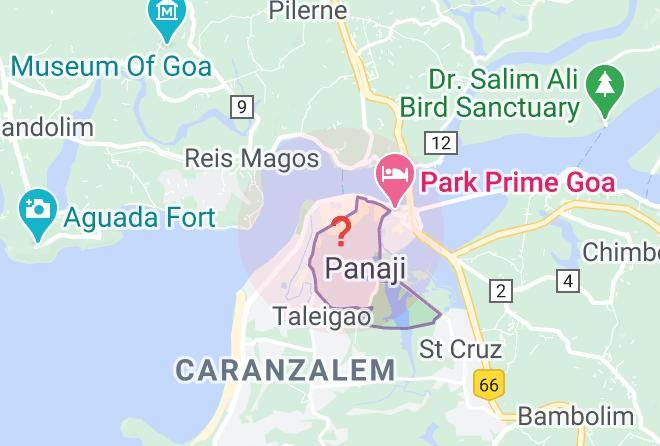 Panaji - Hotel Cary's Maps