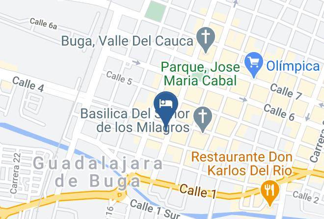 Buga - Hotel En Buga Maps