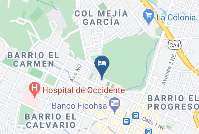 Santa Rosa Dean - Hotel Casa Real Maps