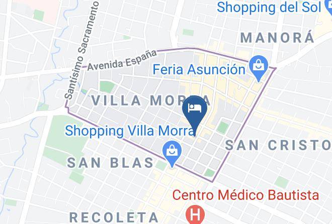 Asuncion - Hotel Casa Suiza Maps