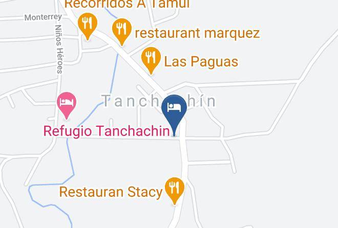 Aquismon - Hotel Cascada Huasteca Maps