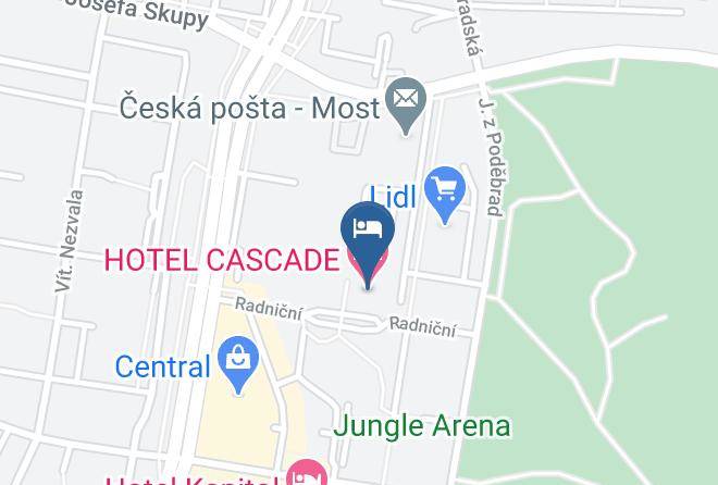 Most - Hotel Cascade Maps
