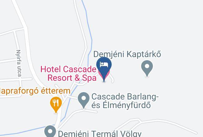 Demjen - Hotel Cascade Resort & Spa Superior Maps