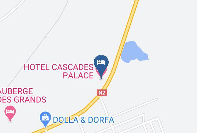 Comoe - Hotel Cascades Palace Maps