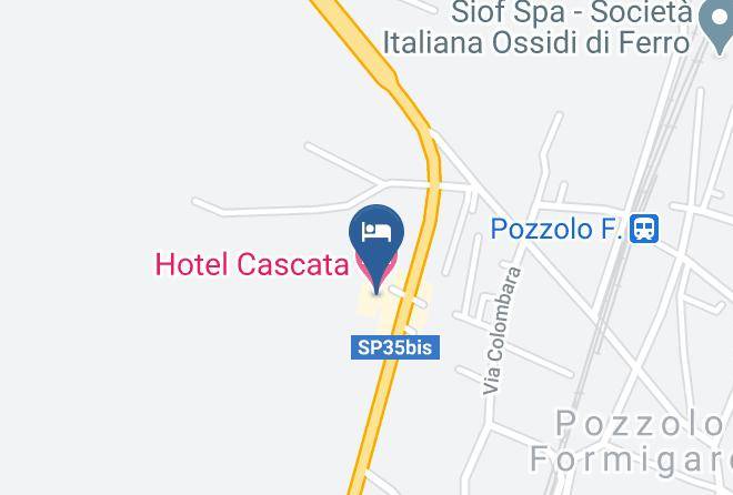 Alessandria - Hotel Cascata Maps