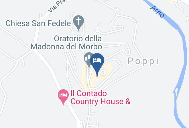 Arezzo - Hotel Casentino Maps