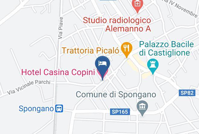 Lecce - Hotel Casina Copini Maps