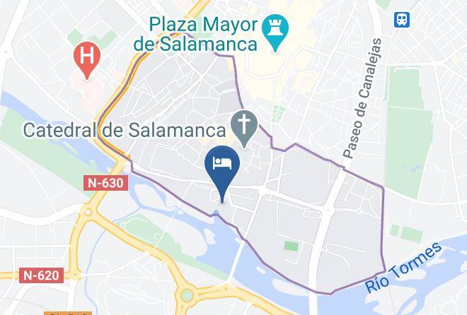 Salamanca - Hotel Casino Del Tormes Maps