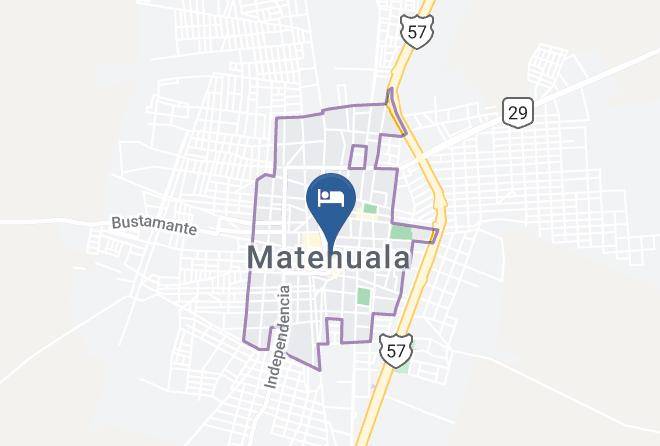 Matehuala - Hotel Casino Del Valle Maps