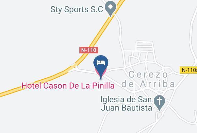 Segovia - Hotel Cason De La Pinilla Maps