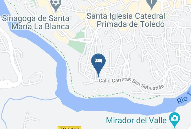 Toledo - Hotel Casona De La Reyna Maps