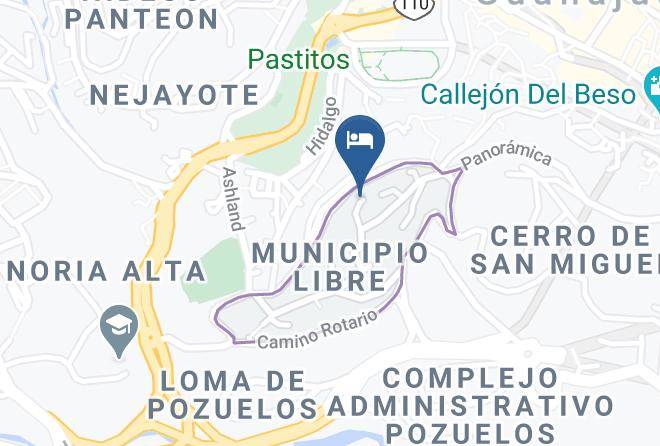 Guanajuato Municipio Libre - Hotel Casona De Las Aves Maps