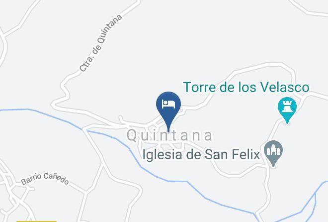 Veguilla Quintana - Hotel Casona De Quintana Maps