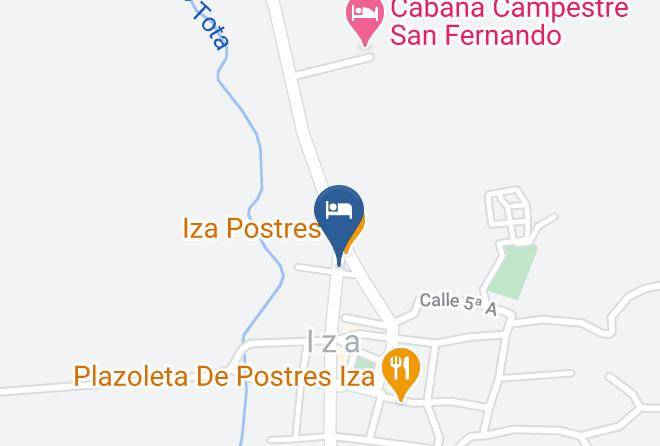 Iza - Hotel Casona Nunez Maps