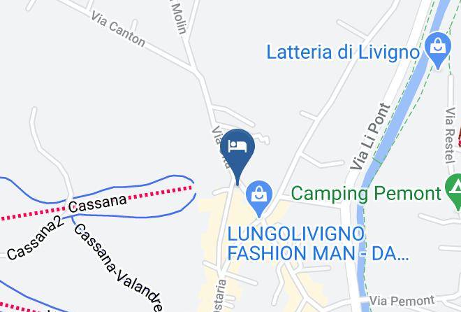Sondrio - Hotel Cassana Maps