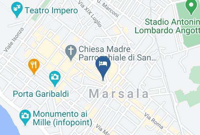 Trapani - Hotel Cassaro 168 Dimora Di Charme Maps