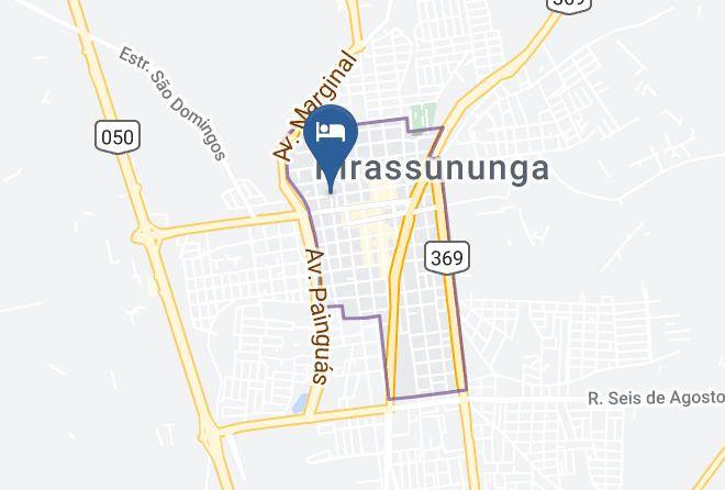 Piracununga - Hotel Cassiano Maps