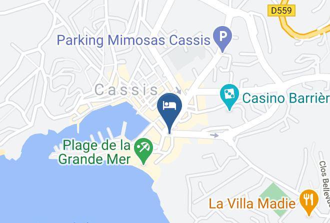 Bouches Du Rhone - Hotel Cassitel Maps