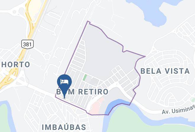 Ipatinga - Hotel Castanheira De Ipatinga Maps