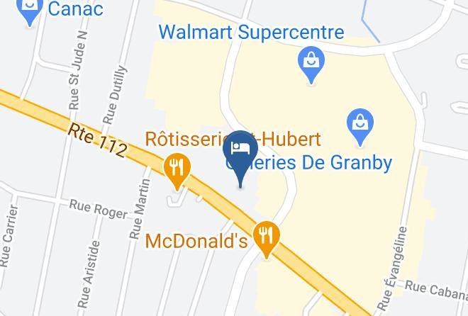 La Haute Yamaska Regional County Municipality - Hotel Castel Maps