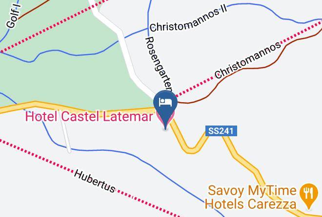 Bolzano - Hotel Castel Latemar Maps